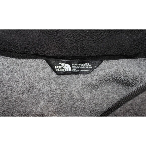 The North Face Men’s Large 1/4 Quarter Zip Pullover Gray Fleece Sweatshirt - Picture 8 of 8